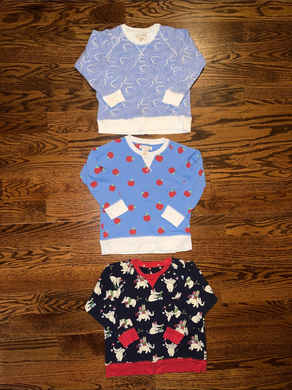 The Beaufort Bonnet Company Cassidy Crewneck Sweatshirt Lot of 3